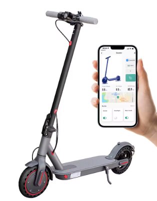 LADPED Electric Scooter 350W 19mph APP Smart Scooter Shock - $161.73 (71% off) at Store #0