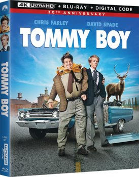 Tommy Boy (4K UHD + Blu-Ray +Digital Copy) - $9.62 at Amazon.com