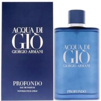 Giorgio Armani Acqua Di Gio Profondo Eau De Parfum Spray 6.7 oz Giorgio Armani Acqua Di Gio Profondo Eau De Parfum Spray 6.7 oz - $136.27 (28% off) at WalMart