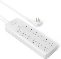 8ft Amazon Basics Surge Protector Power Strip, 12-Outlet, 4000 Joules 8ft Amazon Basics Surge Protector Power Strip, 12-Outlet, 4000 Joules - $15.38 (14% off) at Amazon.com
