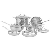 Cuisinart Chef's Classic 11-pc. Stainless Steel Cookware Set Cuisinart Chef's Classic 11-pc. Stainless Steel Cookware Set - $101.00 (66% off) at Kohls