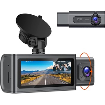 Dash Cam Front and Inside SPADE 1080P Dual Dash Camera for Cars
